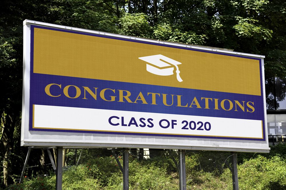 Led Screen Graduates LED Signs Help Prevent the Spread of COVID-19 during the Pandemic